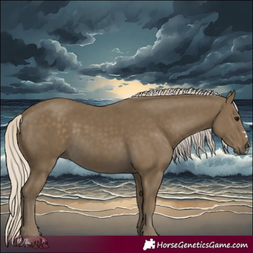 Horse Color:Silver Smoky Black