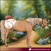 Horse Color:Chestnut Splash Blanket