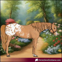 Horse Color:Chestnut Splash Blanket 