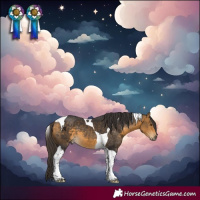 Horse Color:Buckskin Mushroom Tobiano 