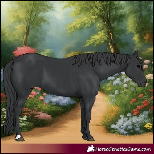 Horse Color:Black 