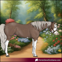 Horse Color:Silver Black Splash 