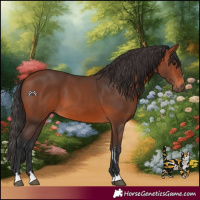 Horse Color:Bay 
