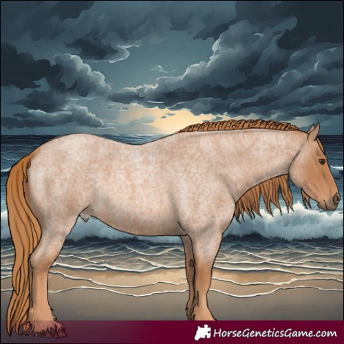 Horse Color:Red Roan 