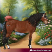 Horse Color:Gray Bay 