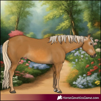 Horse Color:Gray Palomino 