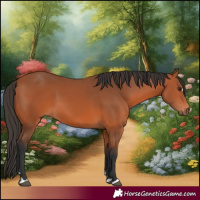 Horse Color:Bay 