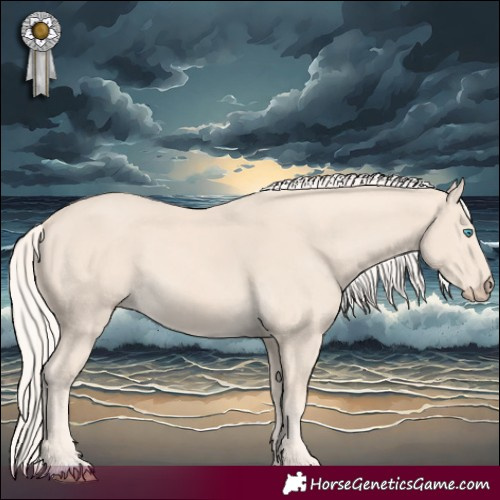 Horse Color:Cremello 