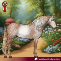 Horse Color:Gray Chestnut 