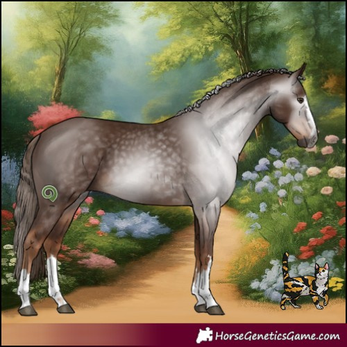 Horse Color:Gray Chestnut