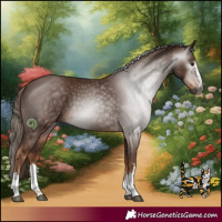 Horse Color:Gray Chestnut 