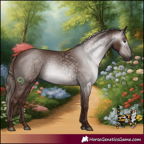 Horse Color:Gray Chestnut