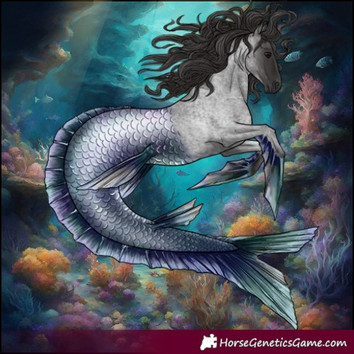 Horse Color:Smoky Blue Roan 