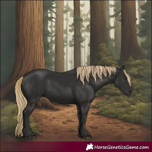 Horse Color:Liver Chestnut Rabicano 