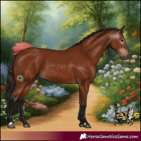 Horse Color:Gray Bay 