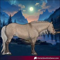 Horse Color:Silver Brown Dun 