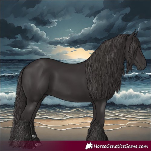 Horse Color:Smoky Black 
