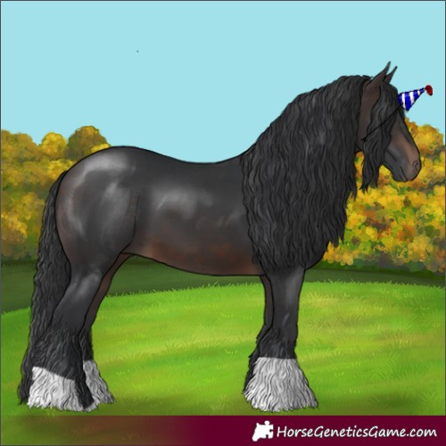 Horse Color:Brown 