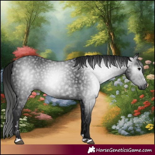 Horse Color:Gray Smoky Black