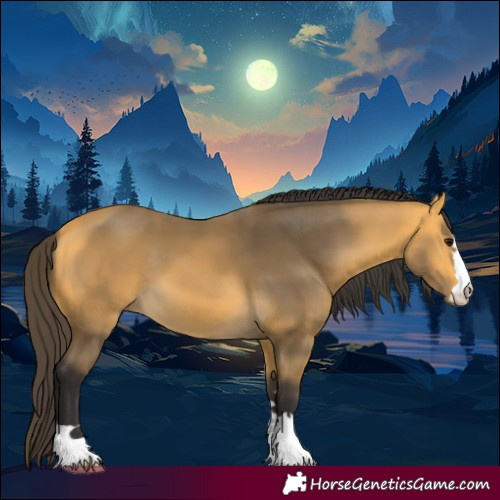 Horse Color:Buckskin 