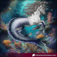 Horse Color:Blue Roan Varnish 