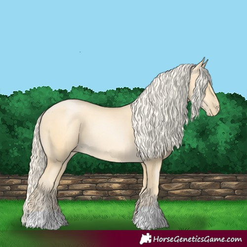 Horse Color:Palomino Pearl 