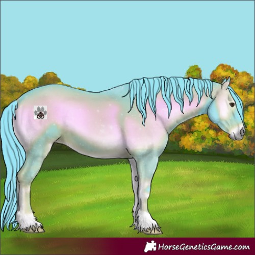 Horse Color:Watercolor Liver Red Onyx 