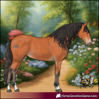 Horse Color:Bay 
