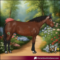 Horse Color:Gray Bay 