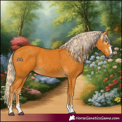 Horse Color:Gray Palomino 