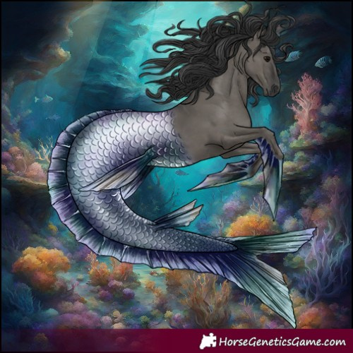 Horse Color:Grullo  and Grullo 