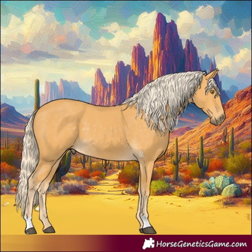 Horse Color:Palomino 