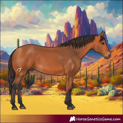 Horse Color:Bay Frame 