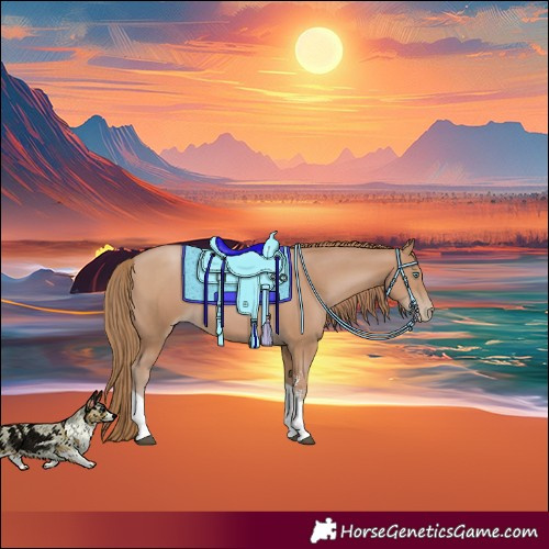 Horse Color:Black Pearl Sabino Tobiano 
