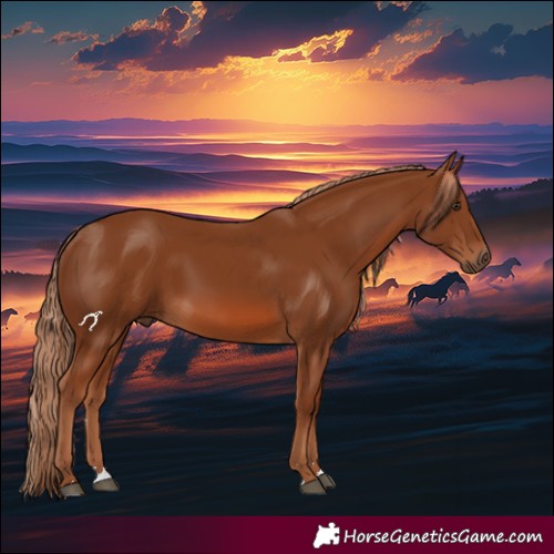 Horse Color:Chestnut 