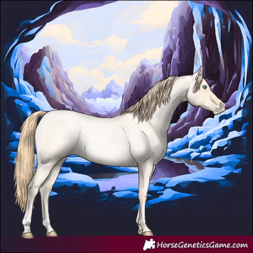 Horse Color:Buckskin Roan Pearl and Buckskin Roan Pearl Rabicano