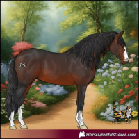 Horse Color:Brown 