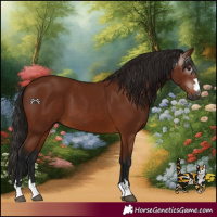 Horse Color:Gray Bay 