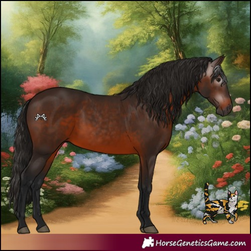 Horse Color:Gray Bay 