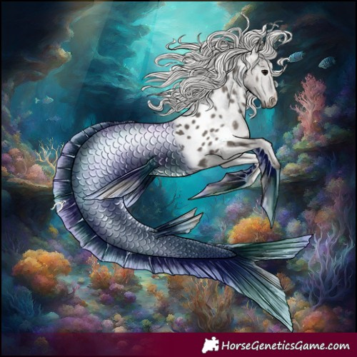 Horse Color:Silver Black Tobiano Appaloosa 