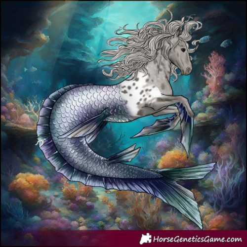 Horse Color:Silver Black Tobiano Appaloosa