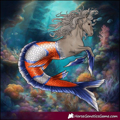 Horse Color:Silver Grullo Tobiano Appaloosa 