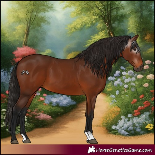 Horse Color:Gray Bay 