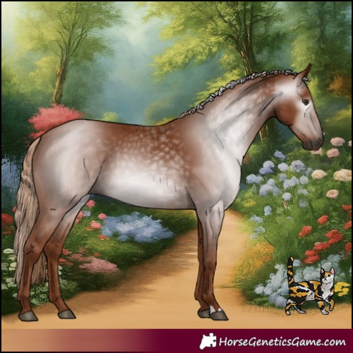 Horse Color:Gray Chestnut