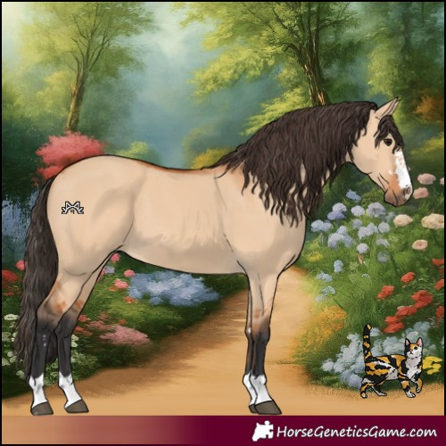 Horse Color:Bay Dun 