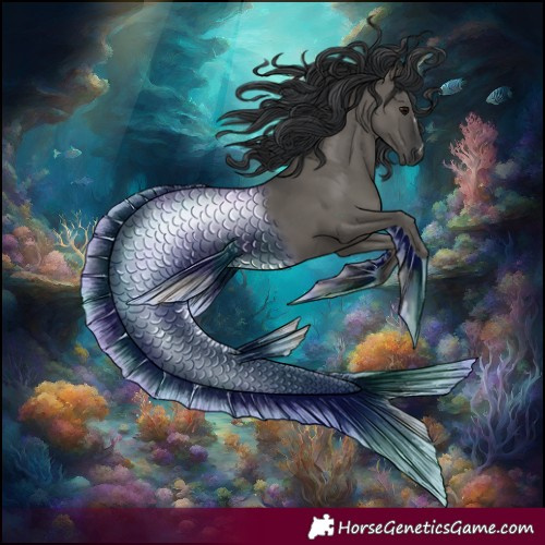 Horse Color:Grullo Rabicano 