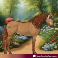Horse Color:Gray Red Dun 