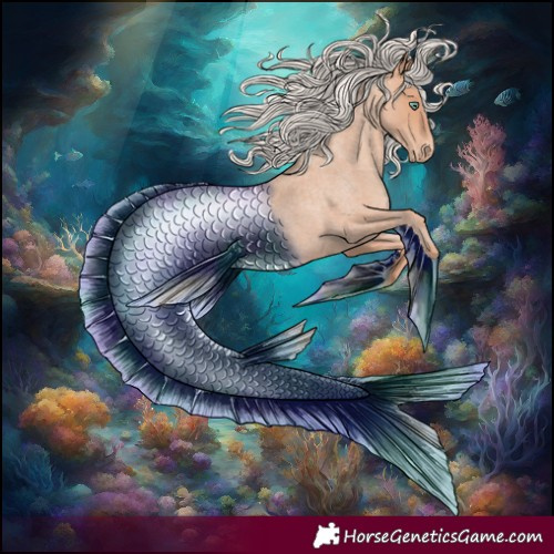 Horse Color:Silver Amber Champagne Roan Varnish Rabicano 