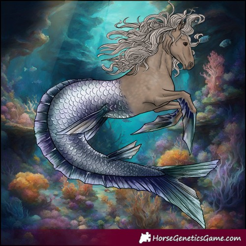 Horse Color:Silver Grullo 