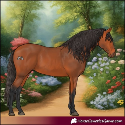 Horse Color:Bay 